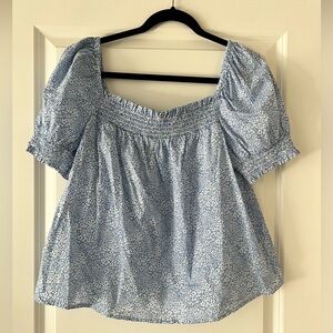 NWOT J. Crew Liberty Print Blouse